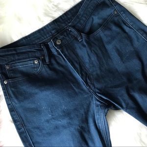 Dark blue reflective Levis 511